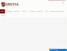 Tablet Screenshot of castle-global.com